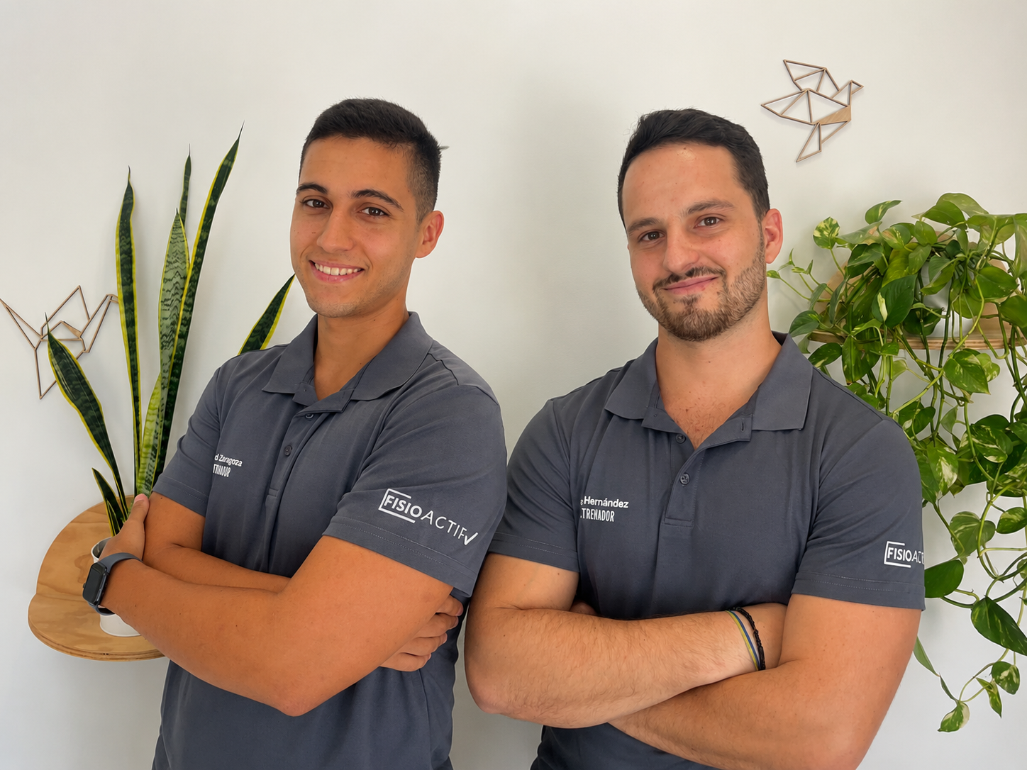 David Zaragoza y Jairo Hernández, entrenadores de FisioActif