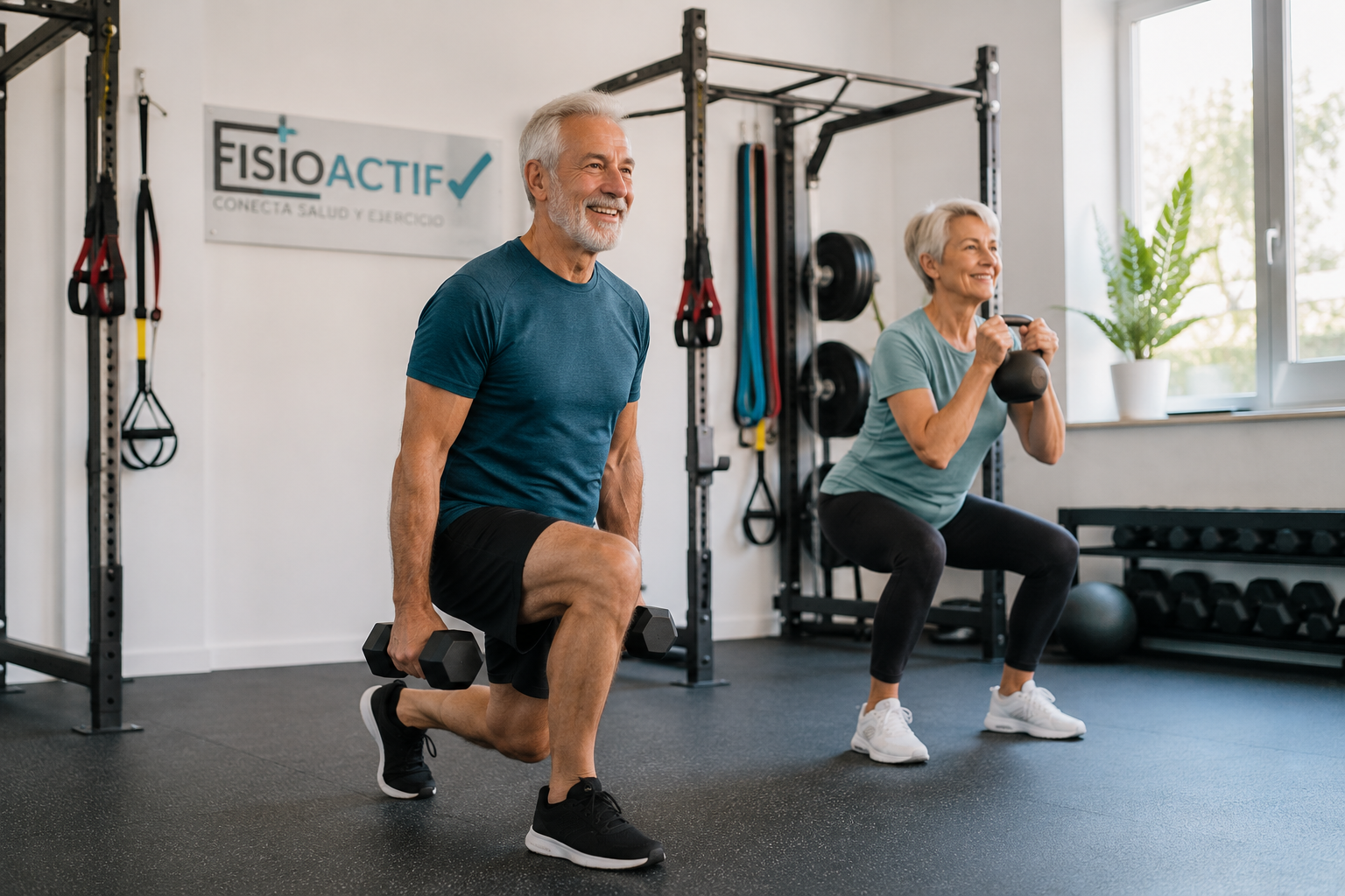 Entrenamiento para personas mayores en FisioActif Murcia